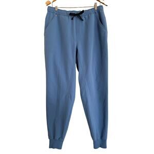 Figs Mens Scrub Blue/Navy Pants Tansen Joggers Drawstring Nurse Medical-Large